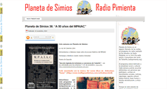 Desktop Screenshot of planetadesimios.radiopimienta.org
