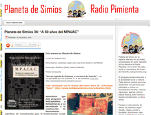 Tablet Screenshot of planetadesimios.radiopimienta.org